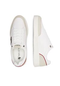Beverly Hills Polo Club Sneakersy M-VSS24011 Biały. Kolor: biały. Materiał: skóra #4