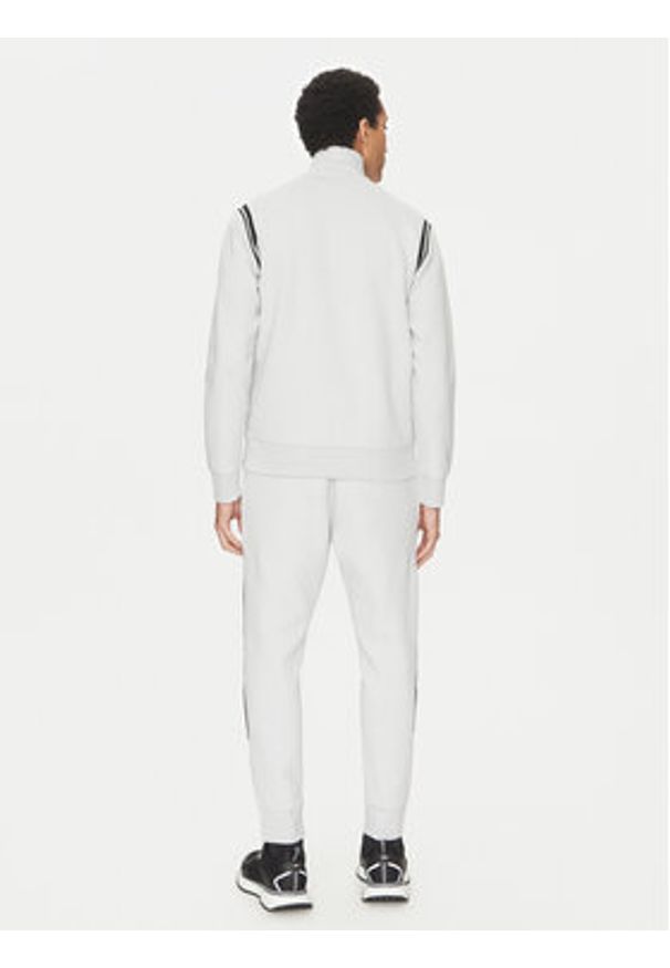 BOSS Dres 50533738 Szary Regular Fit. Kolor: szary. Materiał: bawełna