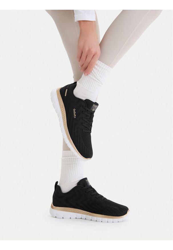 Go Soft Sneakersy CEOWB-V15-1038 Czarny. Kolor: czarny. Materiał: materiał
