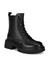 Badura Trzewiki WFA3113-1Z Czarny. Kolor: czarny. Materiał: skóra #7