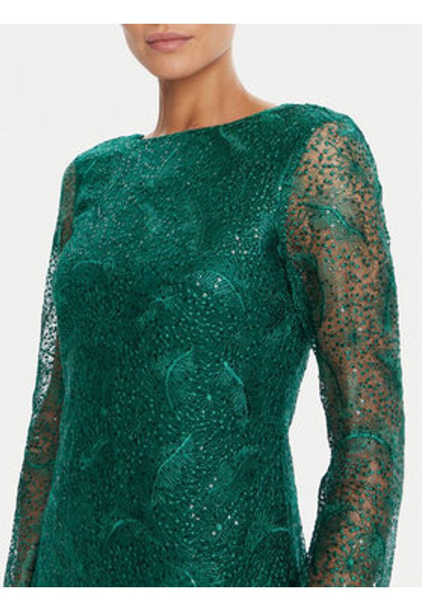 Bruuns Bazaar Sukienka koktajlowa Palm Yvona BBW4542 Zielony Regular Fit. Kolor: zielony. Materiał: syntetyk. Styl: wizytowy