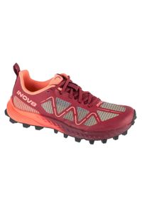 Buty do biegania damskie Inov-8 Mudtalon Speed. Zapięcie: sznurówki. Kolor: czerwony, wielokolorowy, brązowy. Materiał: guma, materiał, tkanina, syntetyk. Szerokość cholewki: normalna