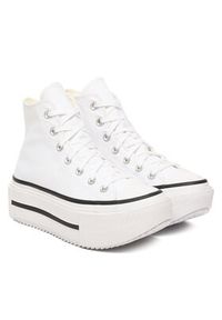 Converse Trampki Chuck Taylor All Star Lift Double Stack A12976C Biały. Kolor: biały. Materiał: materiał #5