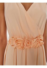 Rinascimento Sukienka wieczorowa CFC0119070003 Pomarańczowy Regular Fit. Kolor: pomarańczowy. Materiał: syntetyk. Styl: wizytowy #5