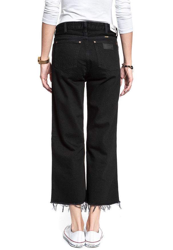 Wrangler - WRANGLER RETRO CROP BOYFRIEND BLACK W29TRJ24Q 112128594. Styl: retro