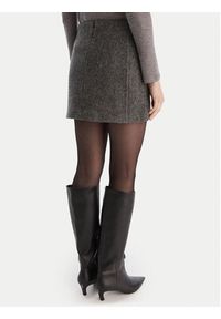 MAX&Co. Spódnica mini Ozone 2526106104200 Szary Regular Fit. Kolor: szary. Materiał: wełna #3