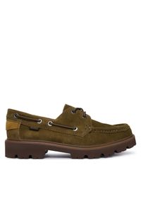 Półbuty Clarks. Kolor: zielony #1