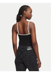 Karl Lagerfeld Jeans Body B3W17028 Czarny. Kolor: czarny. Materiał: bawełna #2