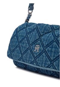 TOMMY HILFIGER - Tommy Hilfiger Torebka Th Feminine Shoulder Bag Denim AW0AW18865 Niebieski. Kolor: niebieski #4