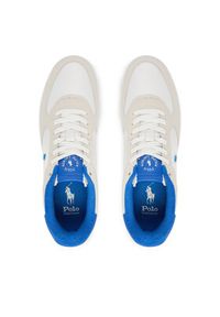 Polo Ralph Lauren Sneakersy 809P01625001 Biały. Kolor: biały. Materiał: zamsz, skóra #5