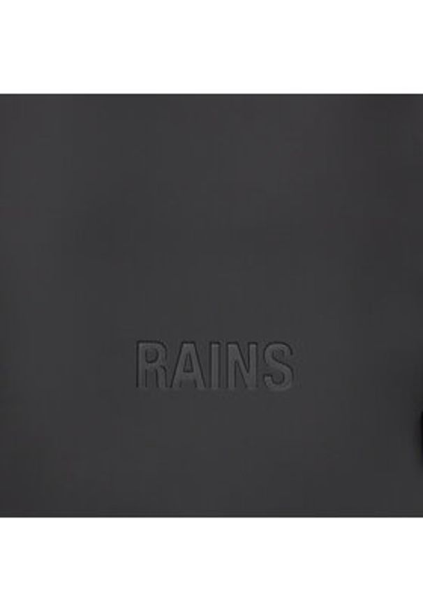 Rains Plecak MSN Bag W3 13300 Czarny. Kolor: czarny. Materiał: materiał