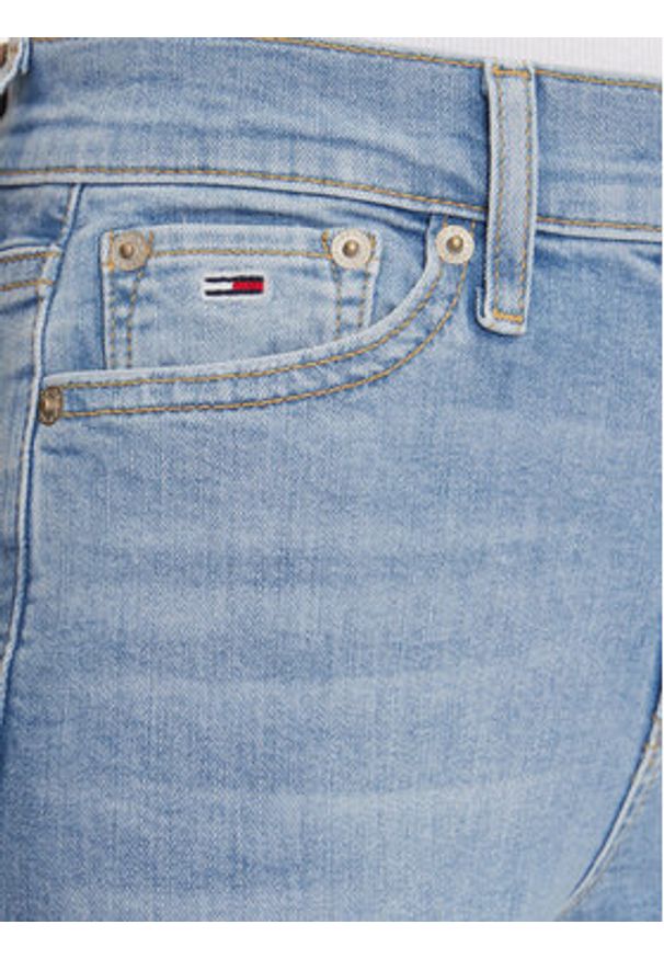 Tommy Jeans Jeansy Nora DW0DW20651 Niebieski Skinny Fit. Kolor: niebieski