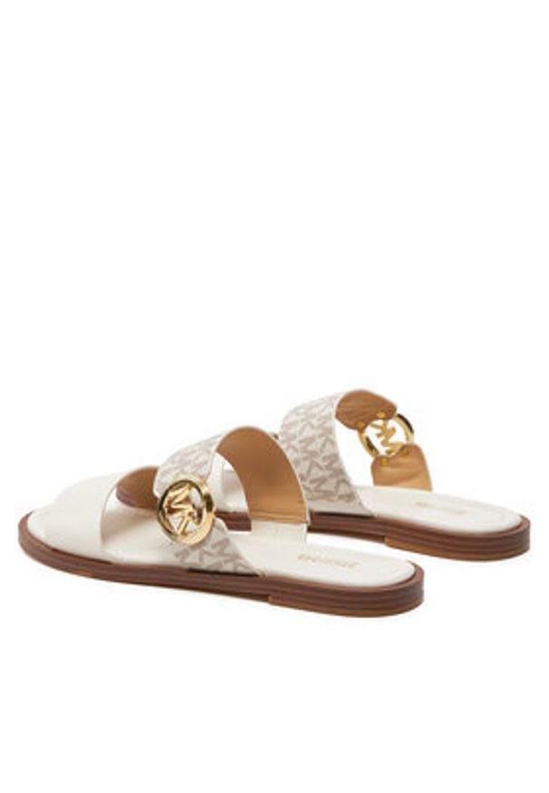 MICHAEL Michael Kors Klapki Vera Sandal 40S4VEFS1B Écru. Materiał: skóra