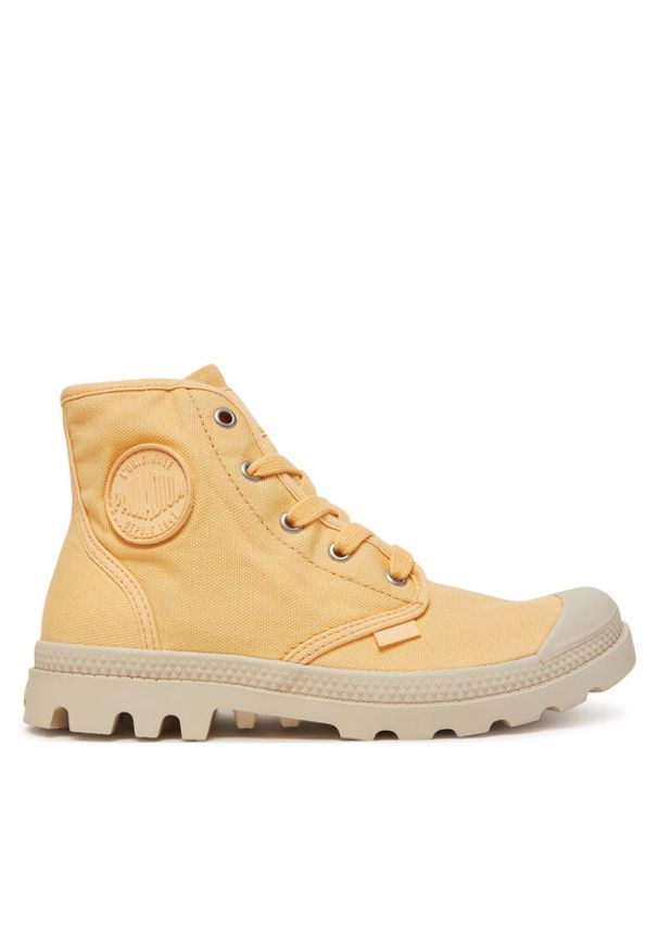 Palladium Trapery Pampa Hi 92352-721-M Żółty. Kolor: żółty. Materiał: materiał