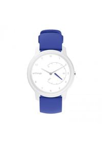 WITHINGS - Smartwatch Withings Move niebieski. Rodzaj zegarka: smartwatch. Kolor: niebieski. Materiał: materiał. Styl: klasyczny, sportowy