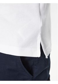 TOMMY HILFIGER - Tommy Hilfiger Polo 1985 MW0MW30750 Biały Slim Fit. Typ kołnierza: polo. Kolor: biały. Materiał: bawełna #5