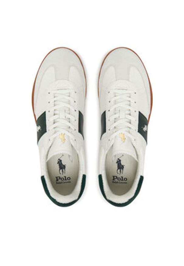 Polo Ralph Lauren Sneakersy 809973706002 Biały. Kolor: biały. Materiał: skóra