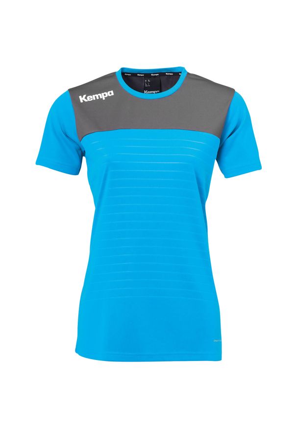 KEMPA - Koszulka damska Kempa Emotion 2.0. Kolor: szary, niebieski, wielokolorowy