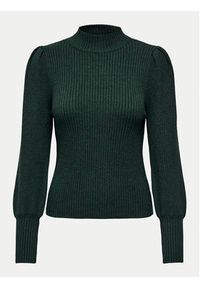 only - ONLY Sweter Katia 15232494 Zielony Regular Fit. Kolor: zielony. Materiał: syntetyk