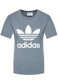 Adidas - adidas T-Shirt adicolor Classics Trefoil GN2903 Szary Regular Fit. Kolor: szary. Materiał: bawełna #2