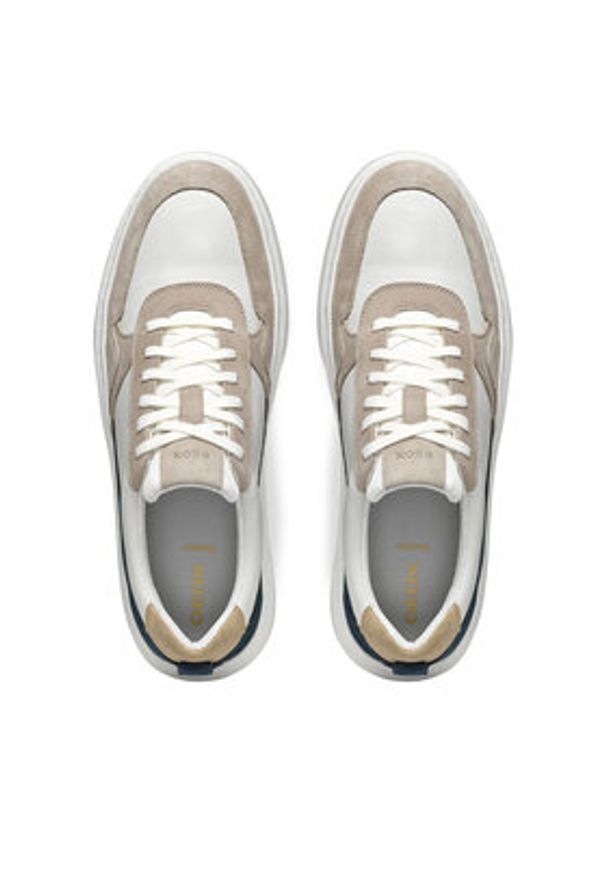 Geox Sneakersy U Deiven U465WA 02247 C0122 Beżowy. Kolor: beżowy. Materiał: skóra, zamsz