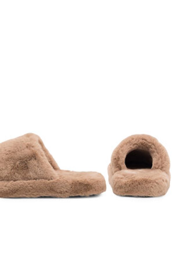 DeeZee Kapcie DE-10 Brązowy. Kolor: brązowy. Materiał: materiał