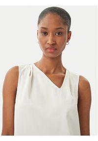 Calvin Klein Bluzka LV044F144G Biały Regular Fit. Kolor: biały. Materiał: syntetyk #3