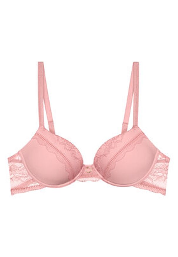 Triumph Biustonosz z fiszbiną Comfort Allure 10226435 Różowy jasny. Kolor: różowy. Materiał: syntetyk