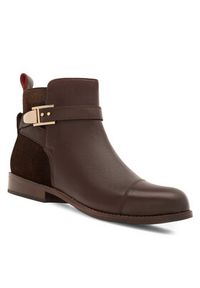 Sergio Bardi Botki WI08-CHLOE(552)-21-SB Brązowy. Kolor: brązowy. Materiał: skóra #8