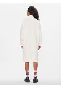 Tommy Jeans Sukienka dzianinowa New Varisty DW0DW16462 Biały Relaxed Fit. Kolor: biały. Materiał: bawełna #7