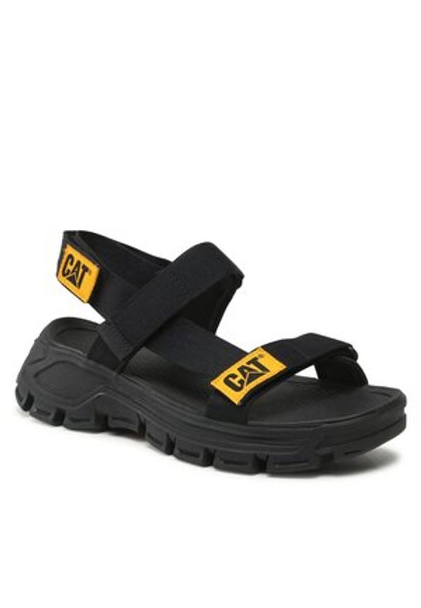 Sandały CATerpillar - P110873 Black. Kolor: czarny. Materiał: materiał. Sezon: lato. Styl: klasyczny