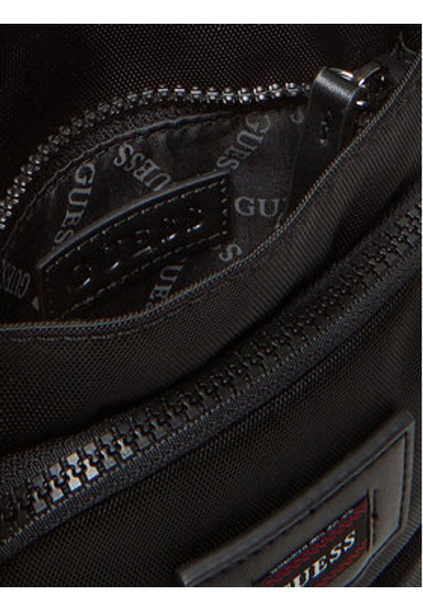 Guess Plecak HMARHN P5326 Czarny. Kolor: czarny. Materiał: materiał