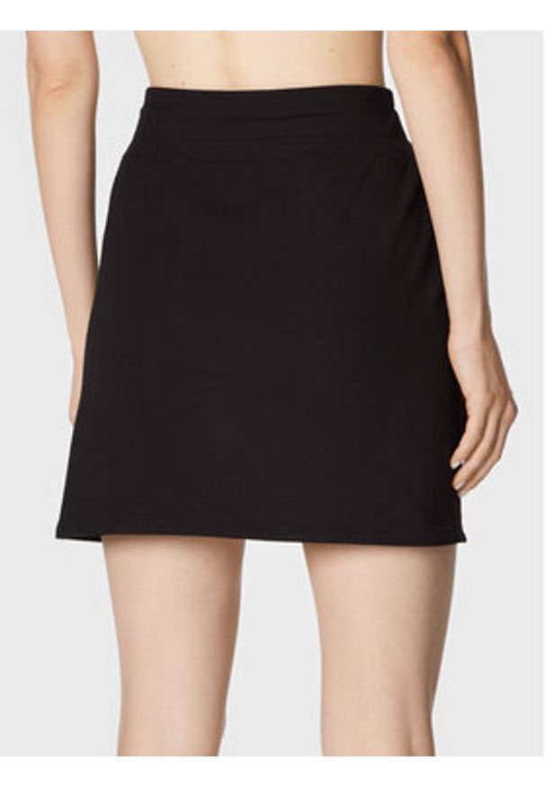 DKNY Sport Spódnica trapezowa DP3S5017 Czarny Regular Fit. Kolor: czarny. Materiał: bawełna. Styl: sportowy