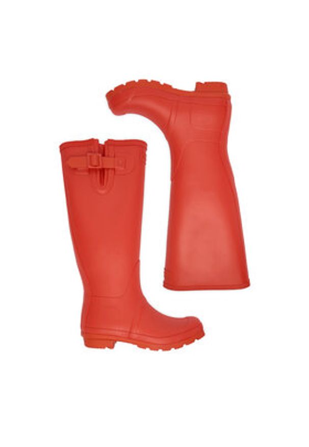 Hunter Kalosze CEO-SJY-T Czerwony. Kolor: czerwony. Materiał: kauczuk