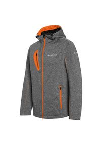 Kurtka trekkingowa męska Viking Robin softshell. Kolor: wielokolorowy, pomarańczowy, żółty, szary. Materiał: softshell #1