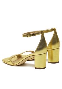 Lauren Ralph Lauren - LAUREN RALPH LAUREN Sandały 802935562002 Złoty. Kolor: złoty. Materiał: skóra #6