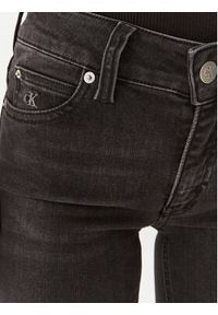 Calvin Klein Jeans Jeansy Skinny Fit Mid Rise J20J214099 Czarny Skinny Fit. Kolor: czarny #6