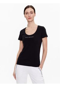 T-Shirt Emporio Armani Underwear. Kolor: czarny. Materiał: bawełna #1