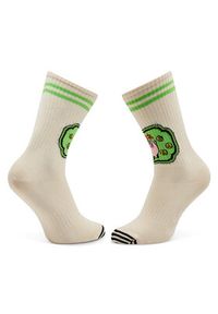 Happy-Socks - Happy Socks Skarpety wysokie unisex ATPBA14-1700 Beżowy. Kolor: beżowy. Materiał: materiał, bawełna #2