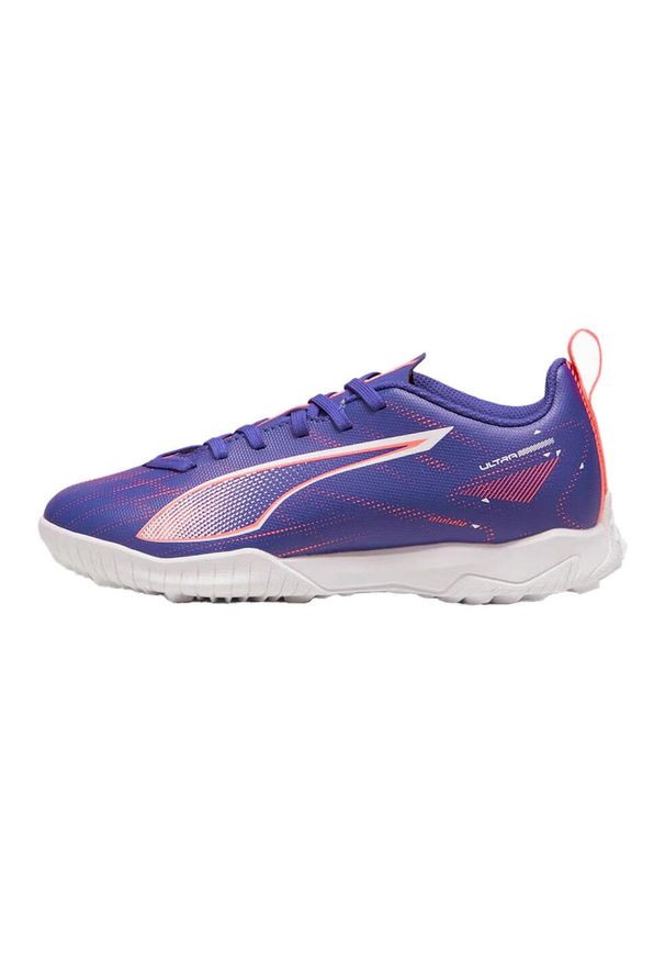 Puma - Buty Piłkarskie Ultra 5 Play Ze Sztuczną Nawierzchnią Dla Dzieci I Niemowląt. Kolor: fioletowy. Sport: piłka nożna