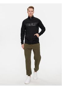 BOSS - Boss Bluza Authentic Jacket Z 50510629 Czarny Regular Fit. Kolor: czarny. Materiał: bawełna #4