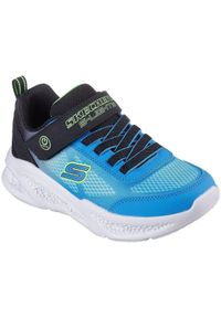 skechers - Adidasy Skechers Meteor-ligh, Dzieci. Kolor: niebieski. Materiał: syntetyk, tkanina, materiał. Sport: turystyka piesza