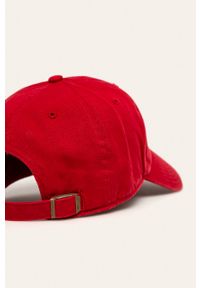 47 Brand - 47brand - Czapka Boston Red Sox. Kolor: czerwony. Materiał: bawełna, materiał. Wzór: gładki #4
