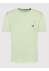 Vans T-Shirt Off The Wall VN0A5KGC Zielony Classic Fit. Kolor: zielony. Materiał: bawełna #5