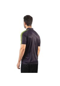 Polo Sportowe Givova Czarny 2XL - Oddychający i Trwały. Typ kołnierza: polo. Kolor: czarny, żółty, wielokolorowy. Materiał: mesh, poliester