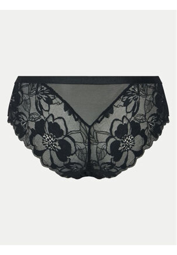 Hunkemöller Figi brazylijskie Sophia 300459 Czarny. Kolor: czarny. Materiał: syntetyk