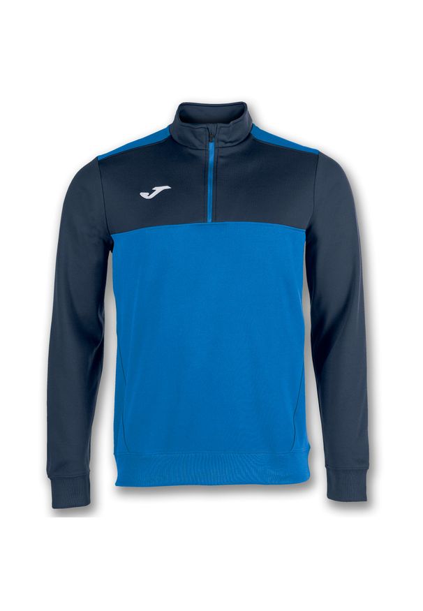 Bluza do piłki nożnej męska Joma Winner. Kolor: niebieski. Wzór: haft. Sport: piłka nożna