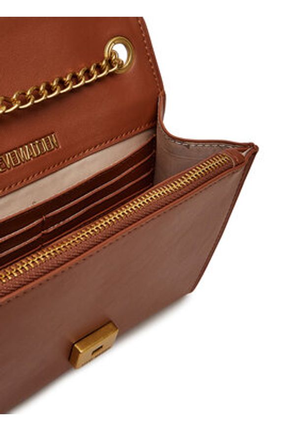 Steve Madden Torebka Barch SM13001708 Brązowy. Kolor: brązowy. Materiał: skórzane