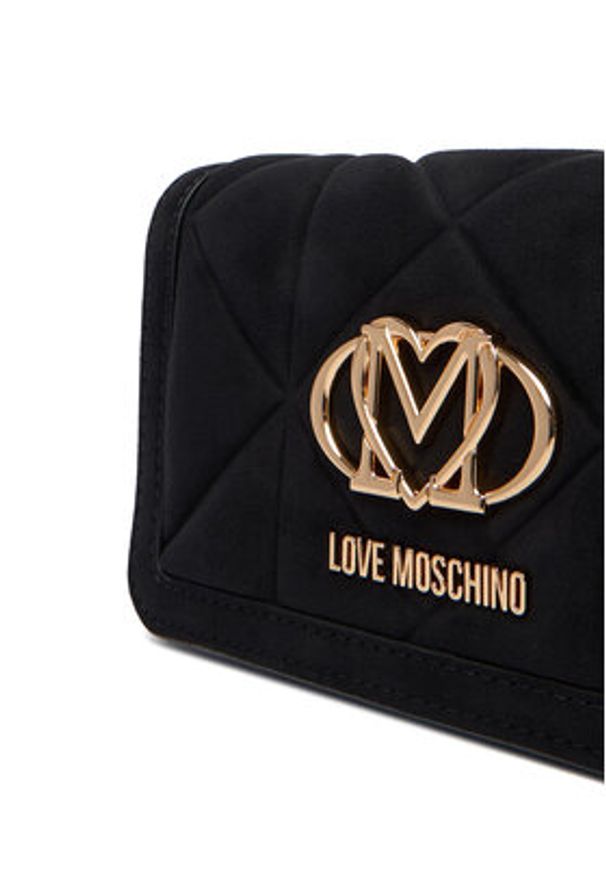 Love Moschino - LOVE MOSCHINO Torebka JC5640PP0NKE0000 Czarny. Kolor: czarny