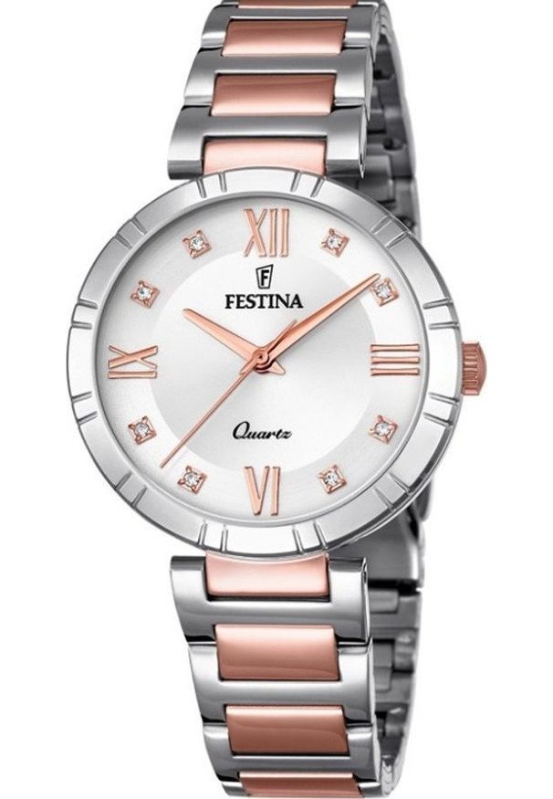 Zegarek Festina Zegarek damski Festina F16937-D srebrny. Kolor: srebrny
